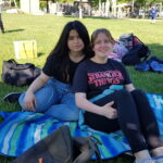 Im Schatten ausruhen